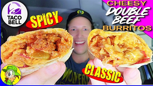 Taco Bell® Cheesy Double Beef Burritos Review