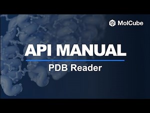 01. API Manual : PDB Reader