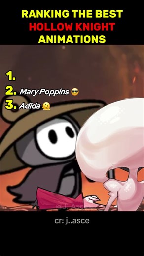 Ranking the Top Hollow Knight Animations