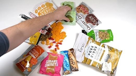 See what's inside of the worlds best keto snack box.