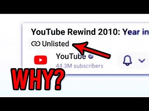 YouTube Just REMOVED All YouTube Rewinds...