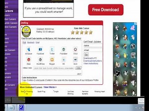 How To Get Free Cursors (Mouse Pointers) NO DOWNLOAD
