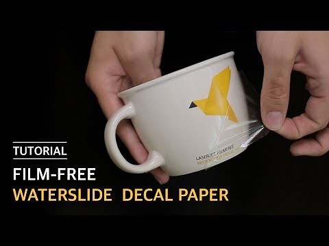 [How To Use] Film-Free Waterslide Decal Paper