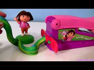 Play Doh Dora the Explorer Fun Factory Machine Dough Maker Nickelodeon Fabrica