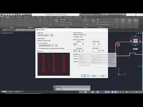 Configuración de estilos de tablas AUTOCAD