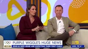 14K views · 75 reactions | The Wiggles' big red car may soon have to be upgraded to a minivan with a child seat, as purple Wiggle John is going to be a dad. This huge announcement comes as the Wiggles launch a new campaign to help stop the spread of germs this winter. #9Today | WATCH LIVE 5.30am | TODAY | Facebook