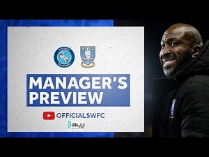 LIVE: Darren Moore's pre-Wycombe press conference