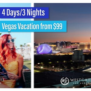 Still dreaming about Vegas? Lock in 4 days 3 nights from $99. Limited spots left—book your escape now. | Westgate Las Vegas Resort & Casino