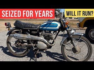 Rescuing a Seized 1970 Honda CL100: Will It Run Again?