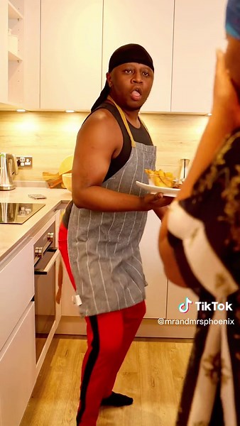 When he is in my Kitchen Cooking for Us♥️🤭😂. He always cleans after his mess😂. #fypシ #husbandwife #viral