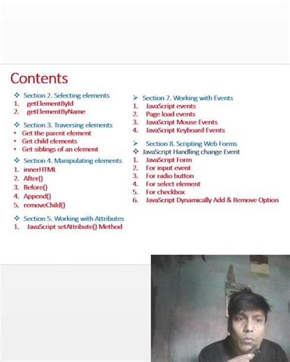 JavaScript DOM Content