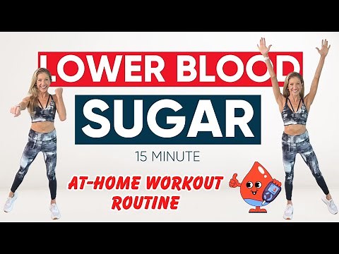 Lower Blood Sugar in 15 Minutes At Home Workout