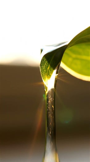 Scene 8 Water Droplet Leaf #satisfying #nature #waterdrop #asmr
