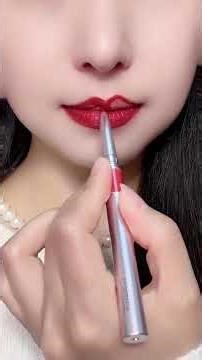 Classic Red #Lip Liner Recommendation #Lip Makeup Tutorial #Lipstick