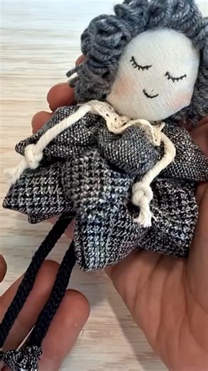 So Cute! Handmade Fabric Doll 😍✨