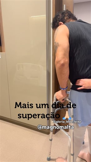 Mais um dia de superação @magnomalta #drenagemlinfatica #posoperatorio Dr.@betopochini olha aí o resultado restaurador de sua mãos abençoadas. #byglorialeite | Gloria Leite