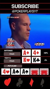 Kings vs Ace-Four… And It Got Personal #poker #casinogames