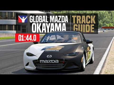 iRacing track guide | Okayama (Global Mazda MX5)