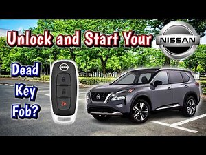 Nissan - How to Unlock and Start Car with Dead Battery in Smart Key Fob - Rogue and Pathfinder
