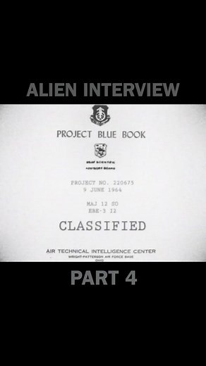 Part 4 of the entire #AlienInterview series in 60 second clips. Copyright Menithings Productions, Inc #Alien #UFO #ProjectBlueBook