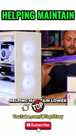 NZXT H7 Flow 2024: Airflow Mastered #shorts