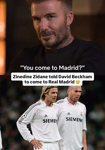 Zidane Invites Beckham to Real Madrid After Iconic Quarter-Final