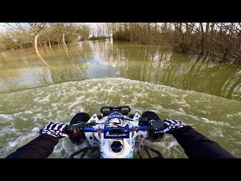 450 LTR DANS LES INONDATIONS !!
