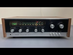 Sansui 310 Vintage Receiver - Demo video after repair & restoration