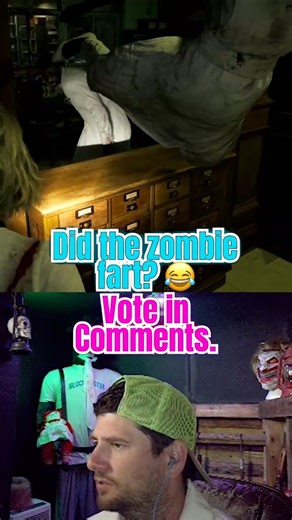 Did the Zombie Just FART on Me?! 😂💨 Resident Evil Requiem #gamingshorts #viralshorts #challenge