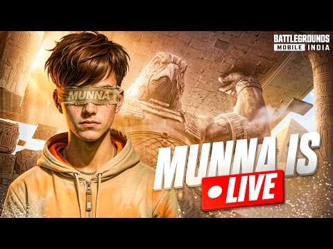 PHARAOH IS BACK 💀 EXPLORING OLD PHARAOH MODE | YouTube MUNNA | PUBG - BGMI Live