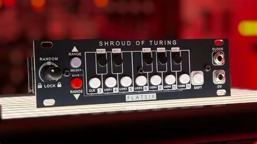 New 1U Module, Shroud Of Turing, Combines Shift Register & Quantization In Compact Design