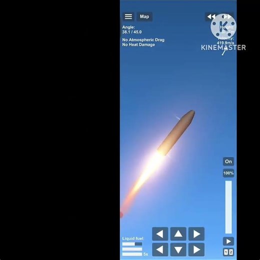 MIRV Missile Launch in Spaceflight Simulator | Extreme Multi-Warhead Test #gamingvideo