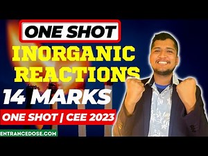 All Important Name Reactions Of Inorganic Chemistry 🔥Final Hour Revision For CEE / NEB 🚀