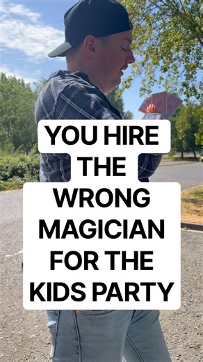 You hire the wrong magician for the kids party… again #comedy #funny #pov