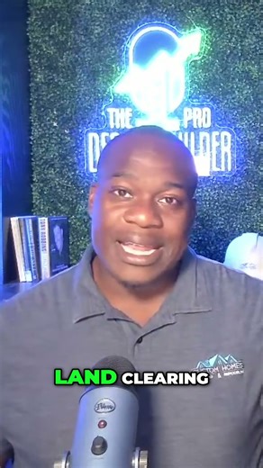 Site Work Explained: Land Clearing and Grading Basics #shorts