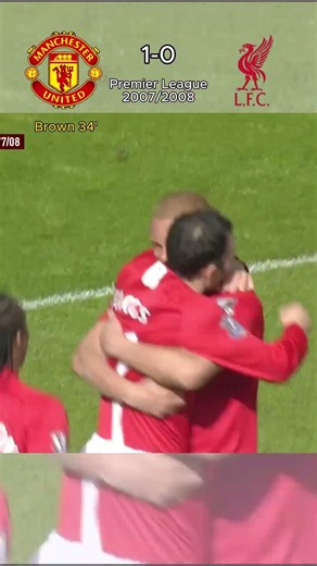 Man Utd vs Liverpool 2008