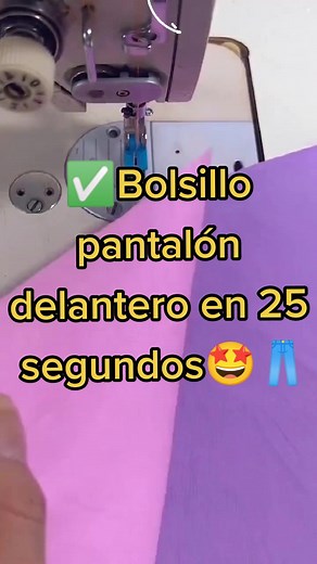 Tutorial Bolsillo Delantero en 20 Segundos - Curso de Costura