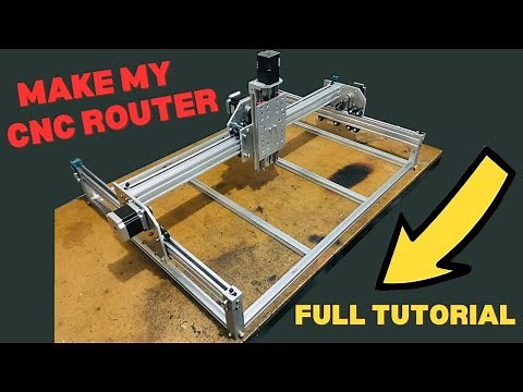How I built my homemade CNC router with Arduino - 1st Part