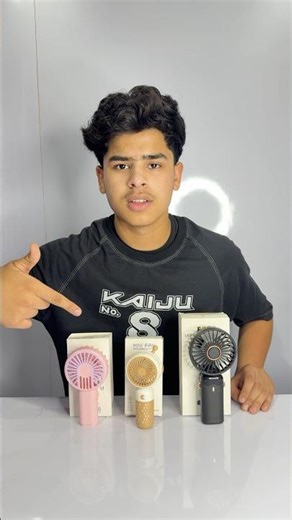 Three Mini fan and cooler unboxing 🔥