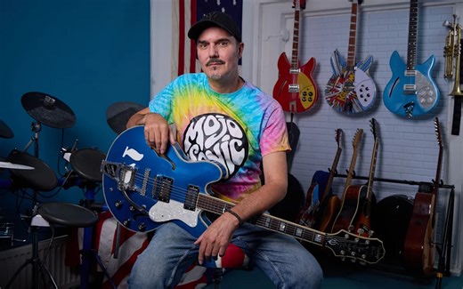 ‘I’m Maurice Gibb’s love child. I always wondered where my musical ability came from’