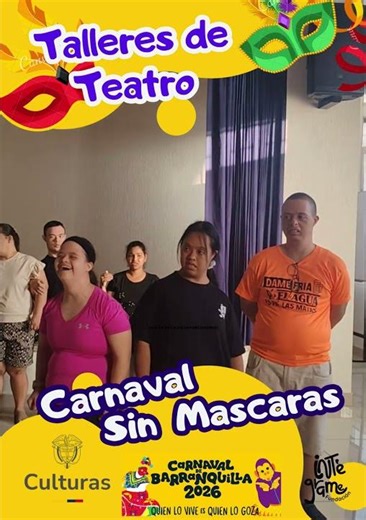 FUNDACION INTEGRAME- PORTAFOLIO DE ESTÍMULOS PARA EL CARNAVAL DE BARRANQUILLA 2026