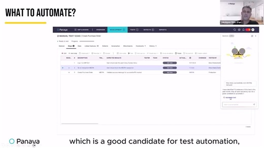 How do we make Test Automation straightforward for all? Let's get into the details and show you how easy it can be. Stav Grinshpon shows you how Panaya handles this. Catch the full webinar here: https://okt.to/CkeHz9 | Panaya | Facebook