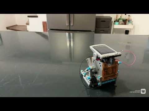 The solarbot vs the spike ball