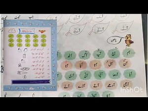 Urdu Syllabus for prep/ K.G class