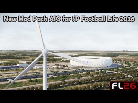 New Mod Pack AIO + Instalation - SP Football Life 2026
