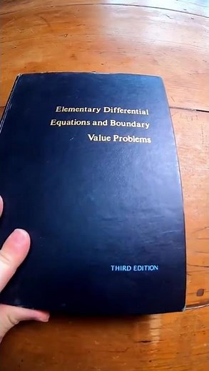 Legendary Differential Equations Book used for Decades