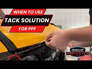 PPF Pro Tips (2in1 Edition) - When To Use Tack Solution