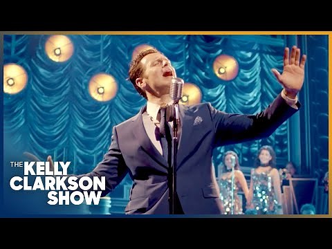 Jonathan Groff Performs 'Beyond the Sea' From 'Just In Time | Kelly Clarkson Show