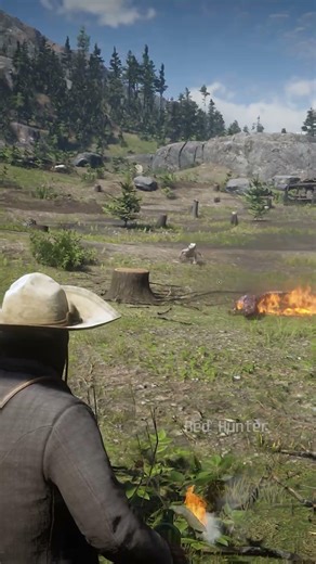 Survival Skill in Red Dead Redemption 2 P 1385 #rdr2 #gaming #shorts