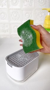 Tired of wasting dish soap with bulky bottles on your counter? 🫧 Our combo dispenser & sponge tray lets you soak up the suds without the mess or stress! 🧽 Pump up your dish game and make your kitchen setup sink-sational 🍽️💫 Shop Item #: 13929339 Shop now>> https://shein.shop/q4u2pkm #SHEIN #saveinstyle | SHEIN